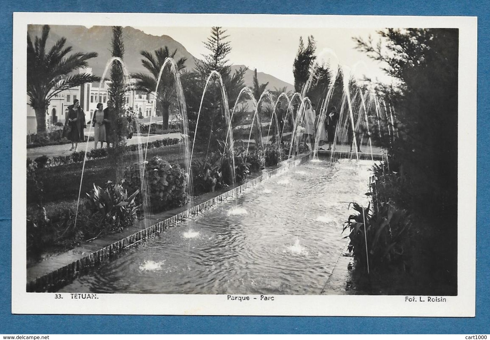 MAROC TETUAN PARQUE UNUSED - Altri & Non Classificati