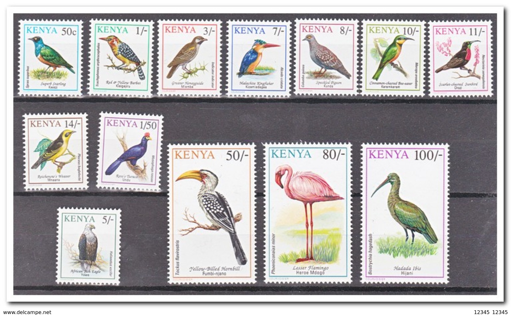 Kenia 1993, Postfris MNH, Birds - Kenia (1963-...)