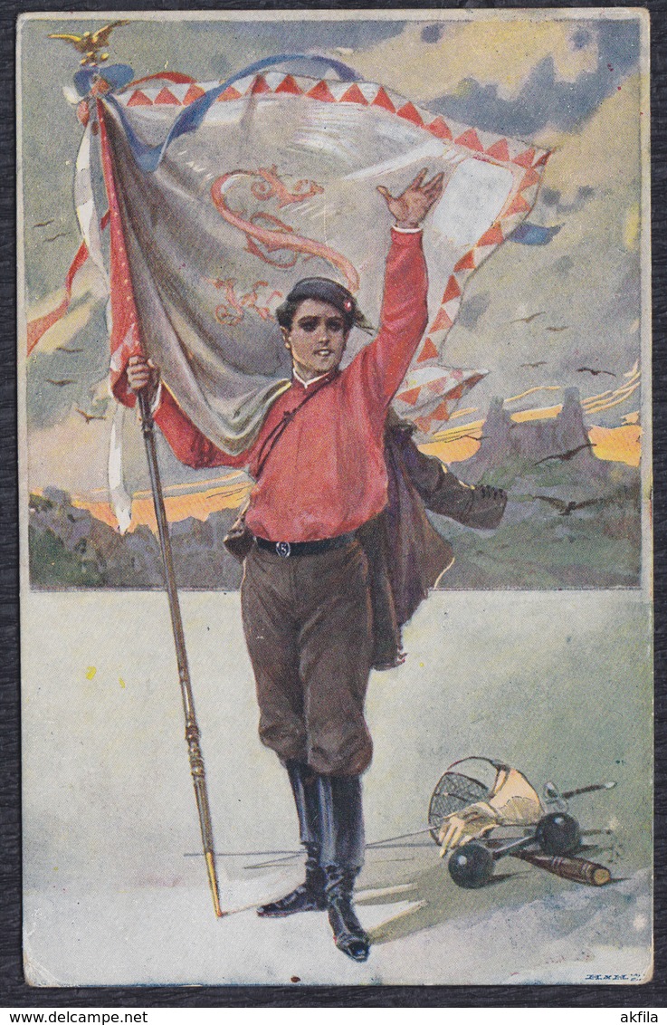 Czech Republic Sokol Movement, Postcard - Tschechische Republik