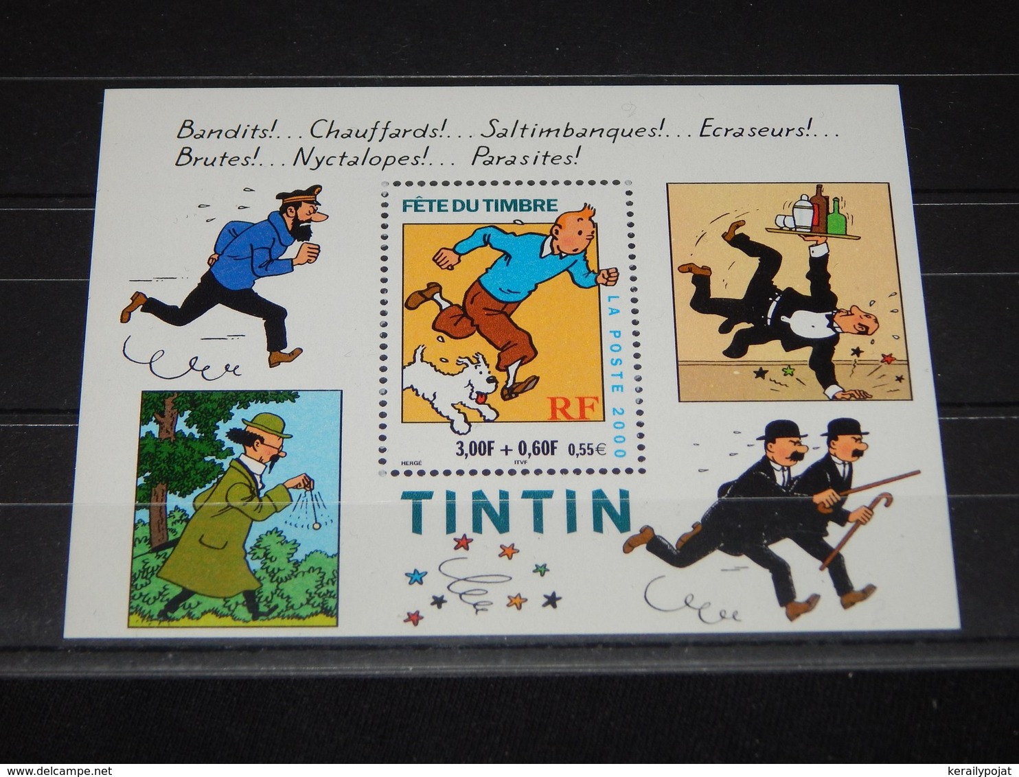 France - 2000 Tintin Block MNH__(TH-7668) - Blocs Souvenir