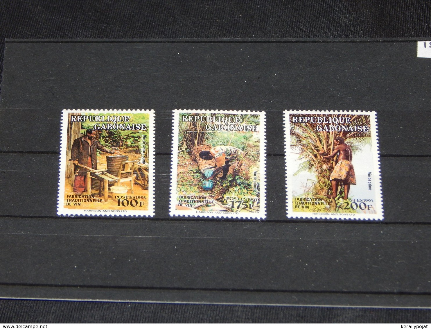 Gabon - 1993 Traditional Wine Making MNH__(TH-18126) - Gabon (1960-...)