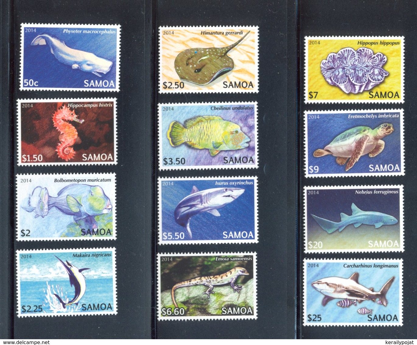 Samoa - 2014 Animals MNH__(TH-3732) - Samoa (Staat)