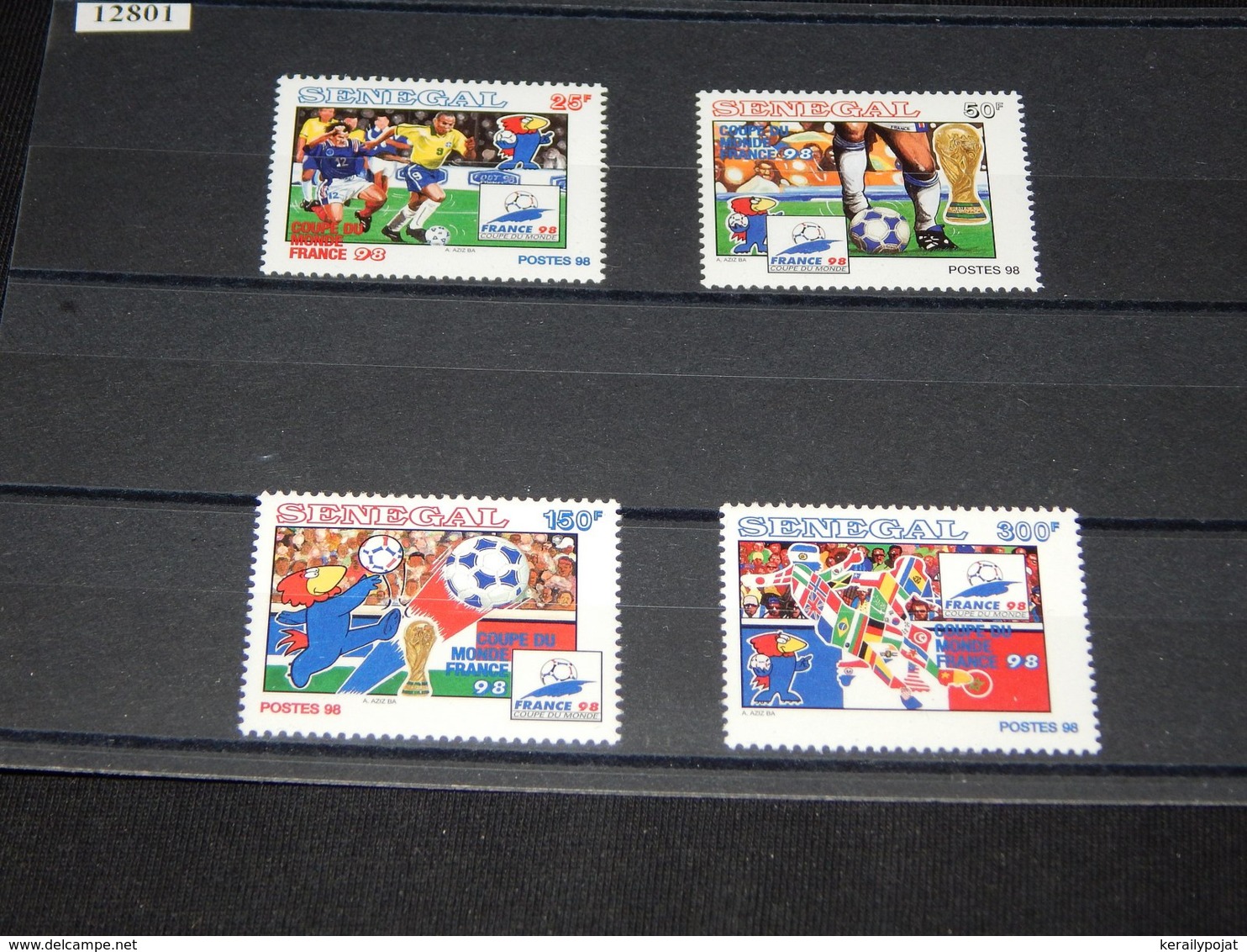 Senegal - 1998 Football World Cup MNH__(TH-12801) - Senegal (1960-...)