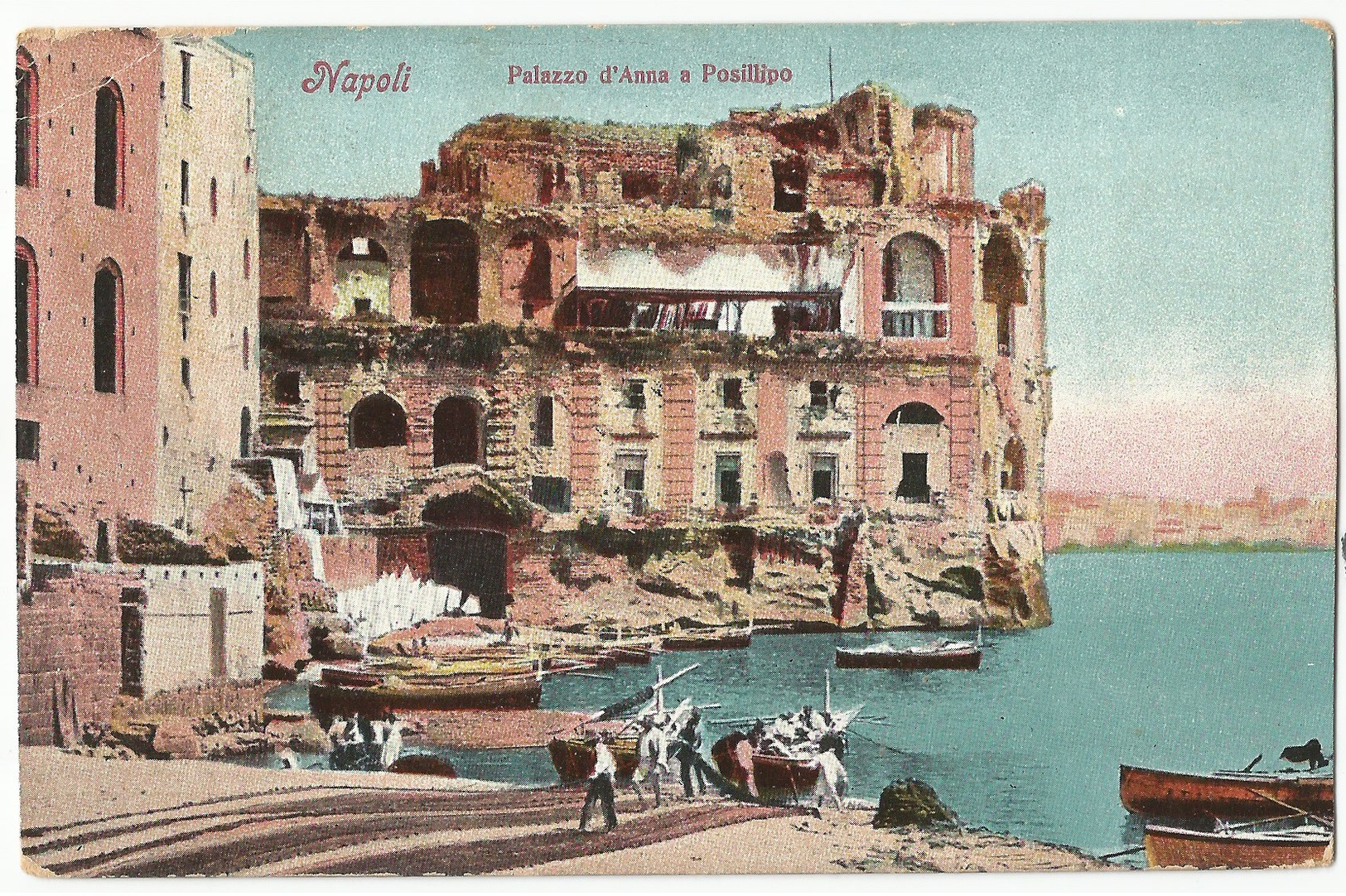 Napoli Palazzo Donn'Anna E Posillipo #Cartolina #Paesaggi - Napoli