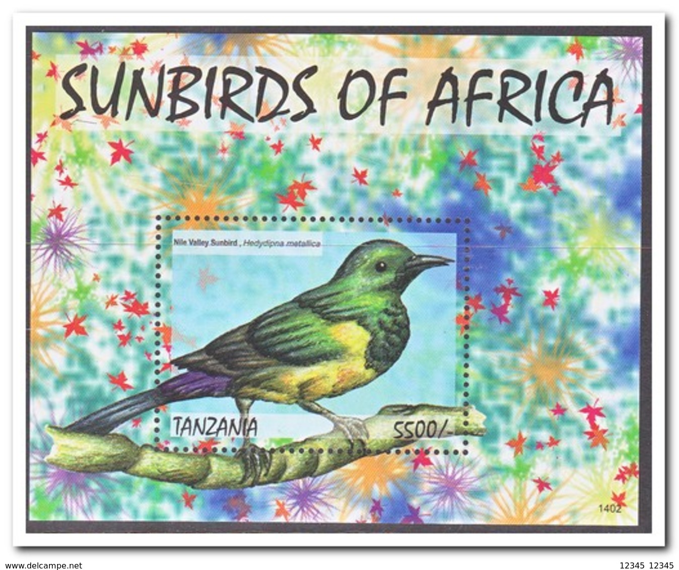 Tanzania 2014, Postfris MNH, Birds - Tanzania (1964-...)