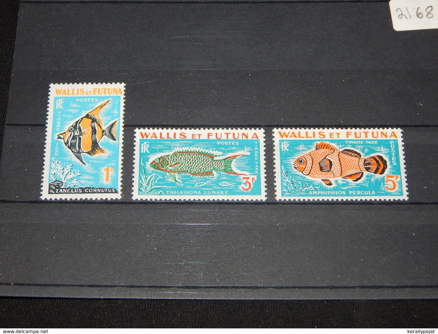 Wallis & Futuna - 1963 Fishes MNH__(TH-2168) - Ongebruikt