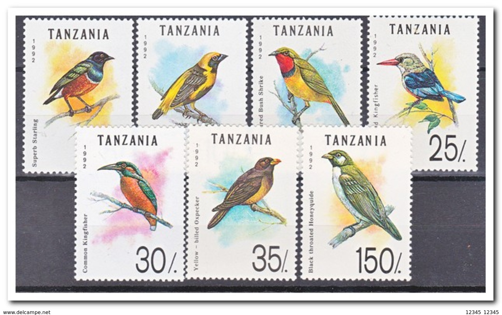 Tanzania 1992, Postfris MNH, Birds - Tanzania (1964-...)