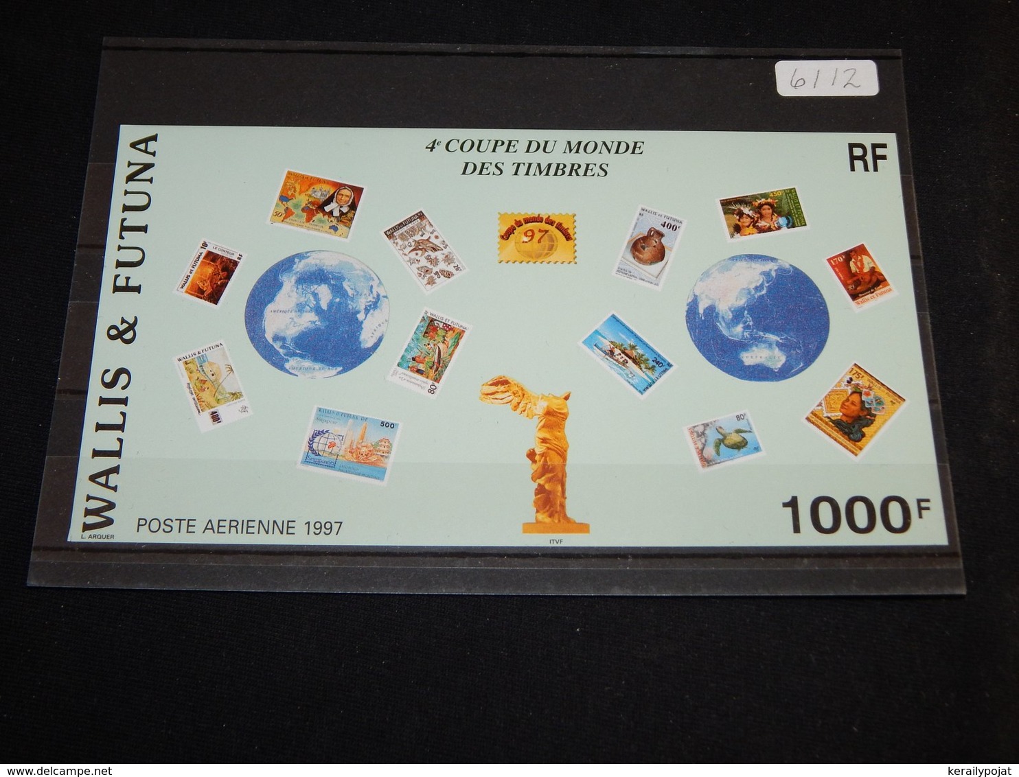 Wallis & Futuna - 1997 World Cup Block MNH__(TH-6112) - Hojas Y Bloques