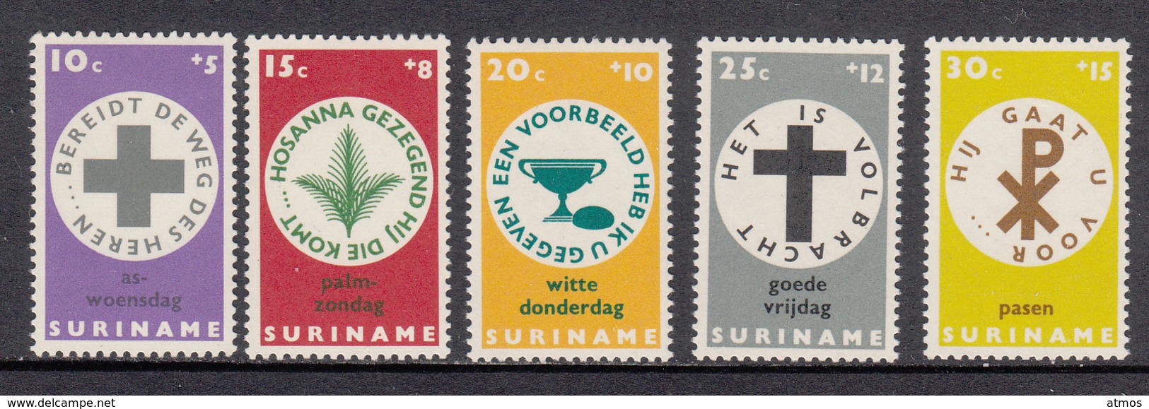 Suriname MNH NVPH Nr 490/94 From 1968 / Catw 2.00 EUR - Surinam
