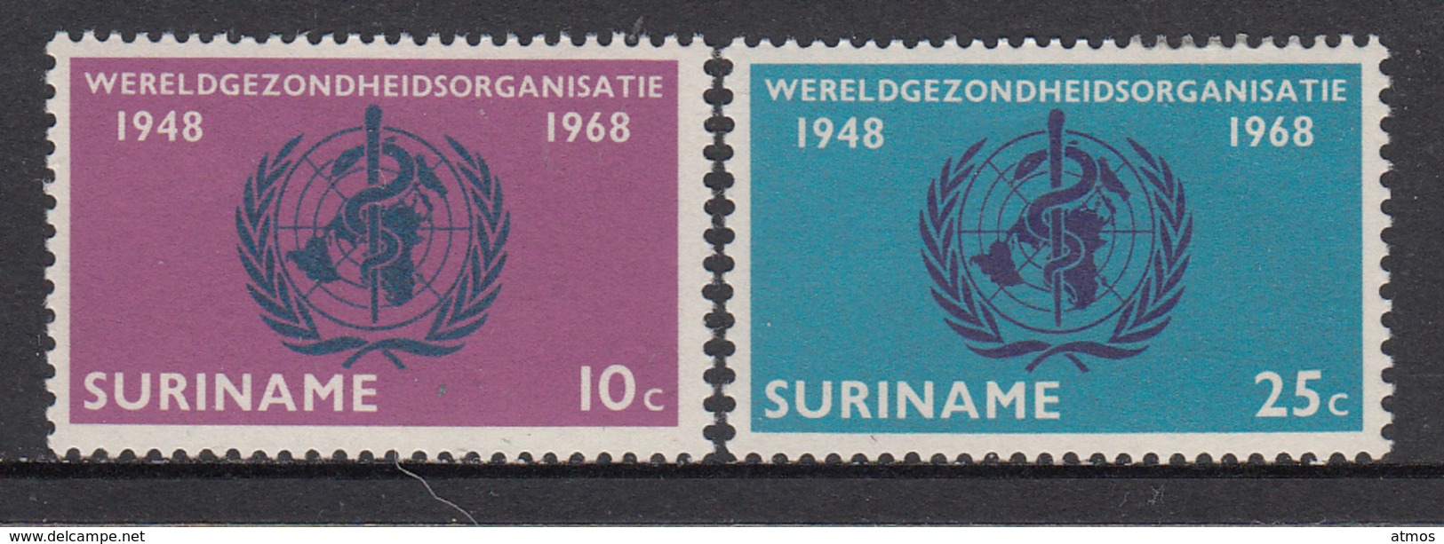 Suriname MNH NVPH Nr 495/96 From 1968 / Catw 0.60 EUR - Suriname