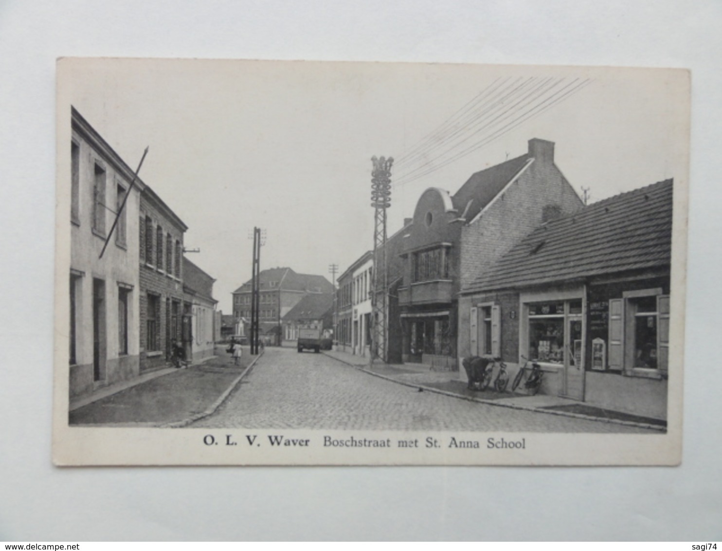 Sint-Katelijne-Waver / O.L.V. Waver, Boschstraat Met St Anna School - Sint-Katelijne-Waver