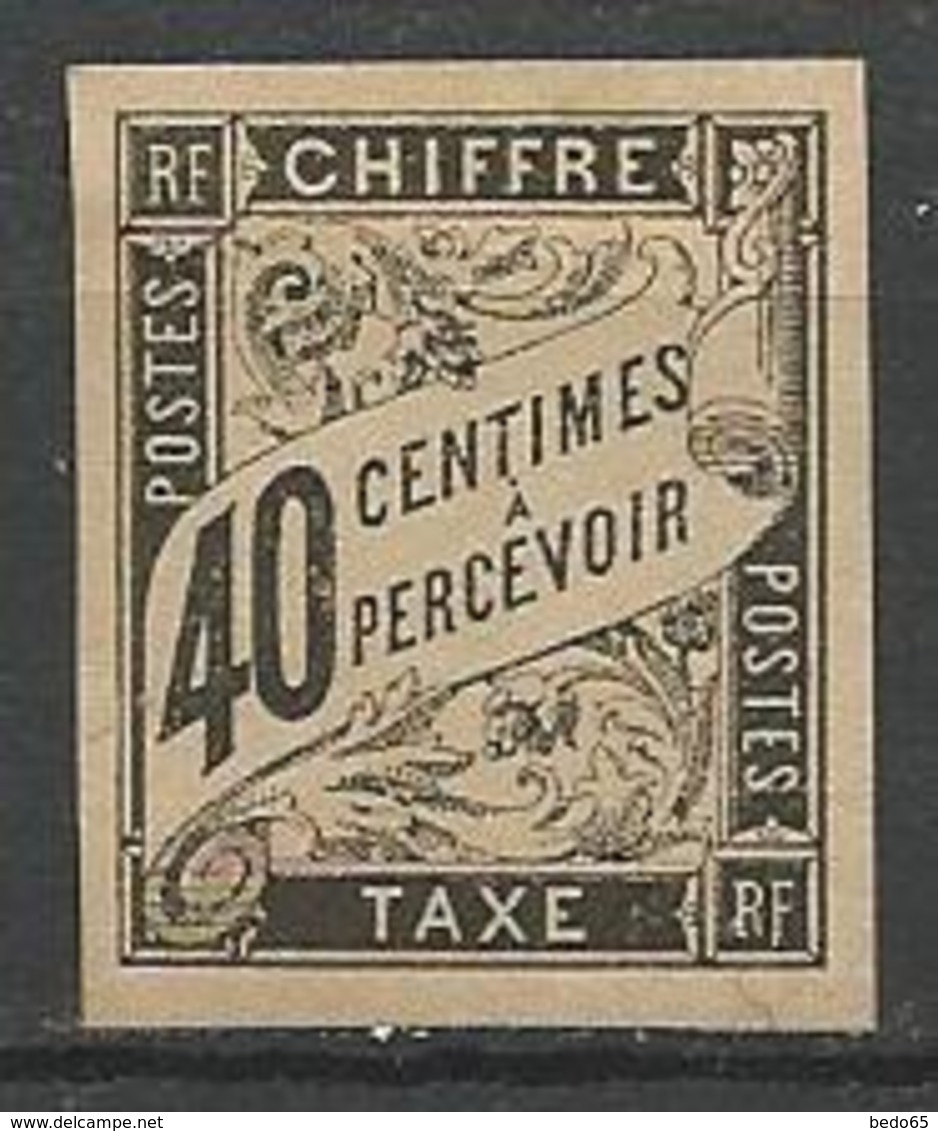 Taxe   N° 10 NEUF*  CHARNIERE TB / MH - Portomarken