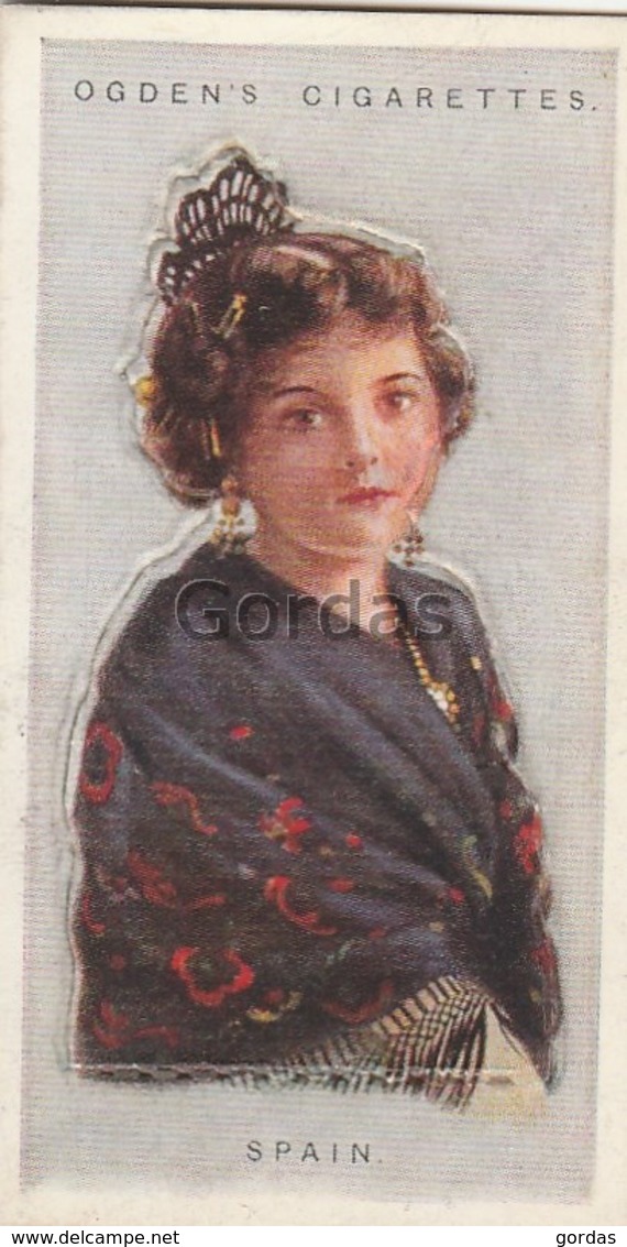 Spain - Children Of All Nations - Ogden's Cigarette Card - Nr. 42 - 35x65mm - Ogden's