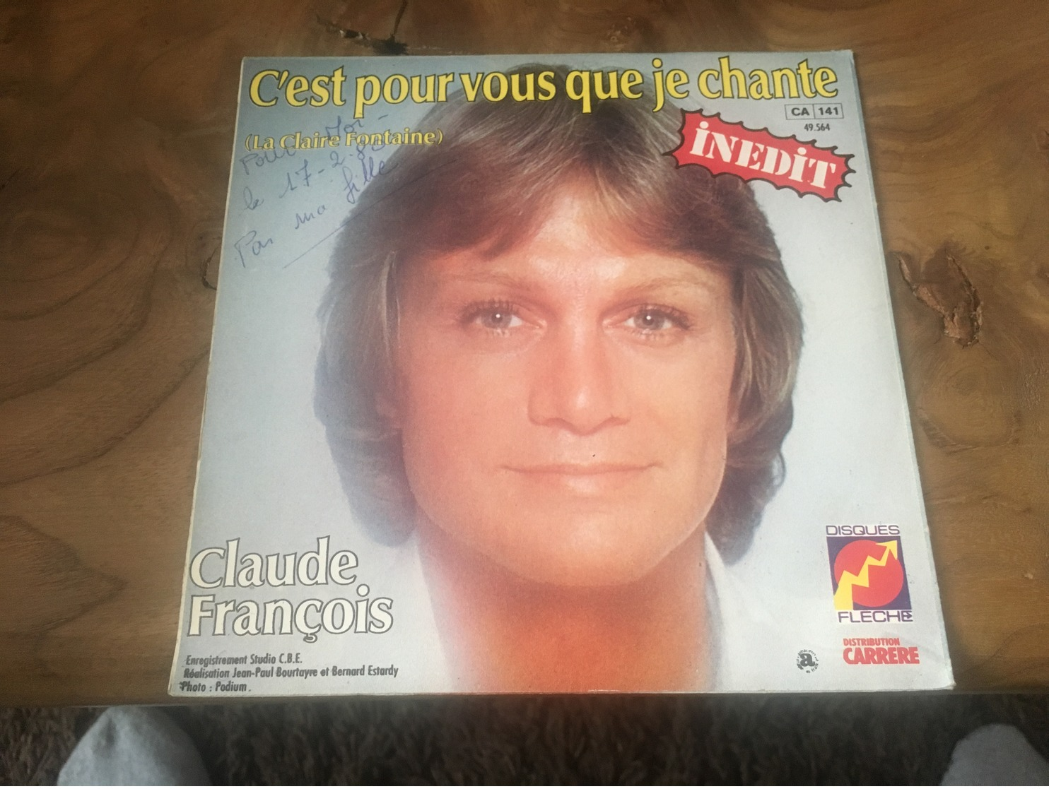 166/ CLAUDE FRANCOIS C EST POUR VOUS QUE JE CHANTE - Reggae