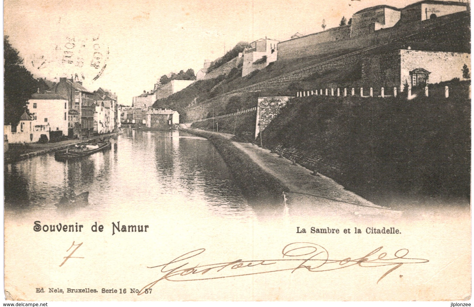 NAMUR La Sambre Et La Citadelle. - Namur