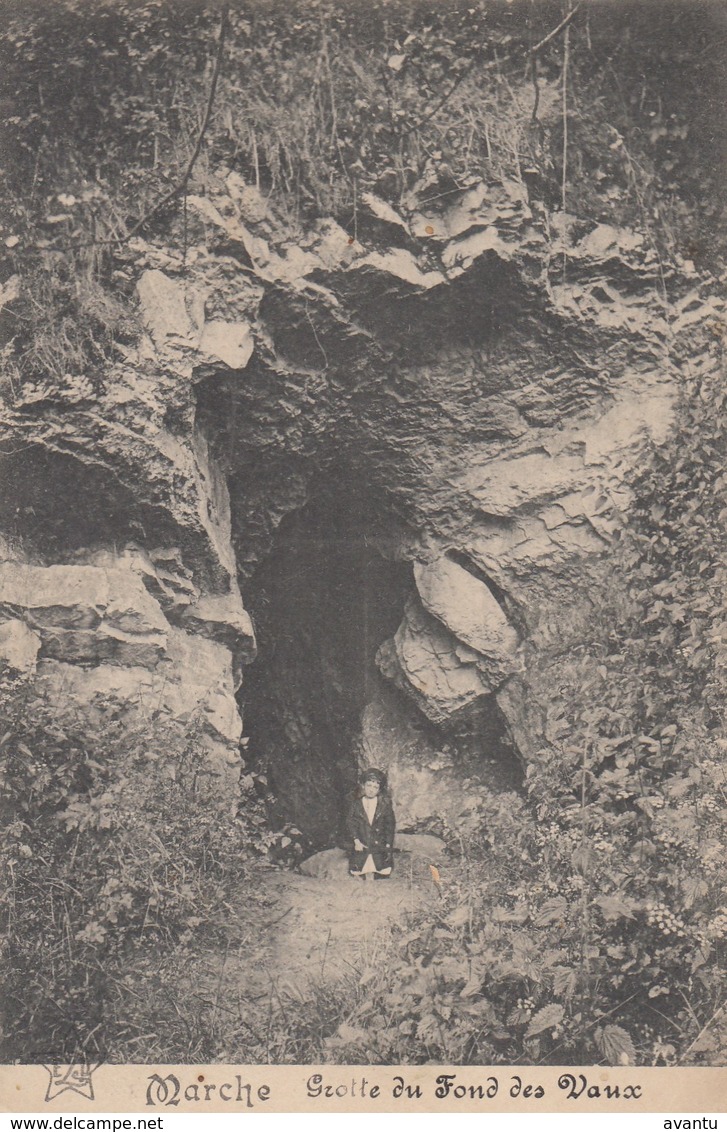 MARCHE EN FAMENNE / GROTTE DU FOND DES VAUX  1920 - Marche-en-Famenne