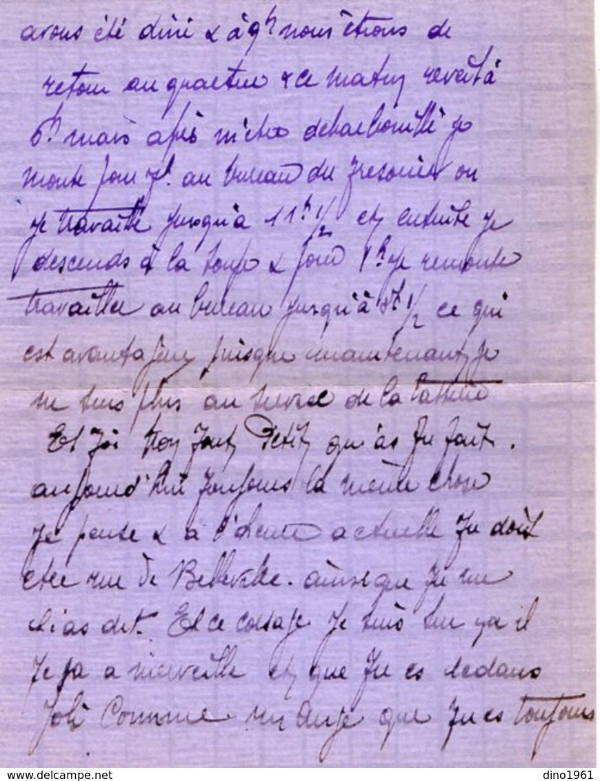 VP13.346 - MILITARIA - 1935 - Lettre D'Amour D'un Artilleur Du 8ème Régiment D'Artillerie à NANCY - Récit - Documents
