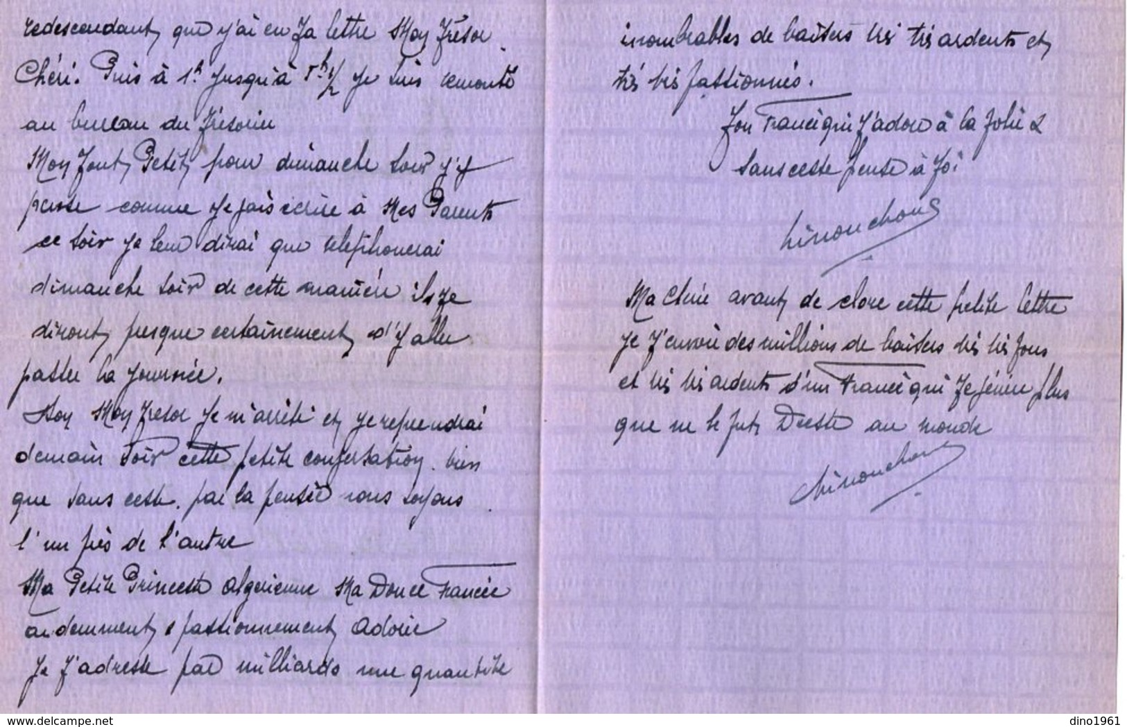 VP13.347 - MILITARIA - 1935 - Lettre D'Amour D'un Artilleur Du 8ème Régiment D'Artillerie à NANCY - Récit - Documents