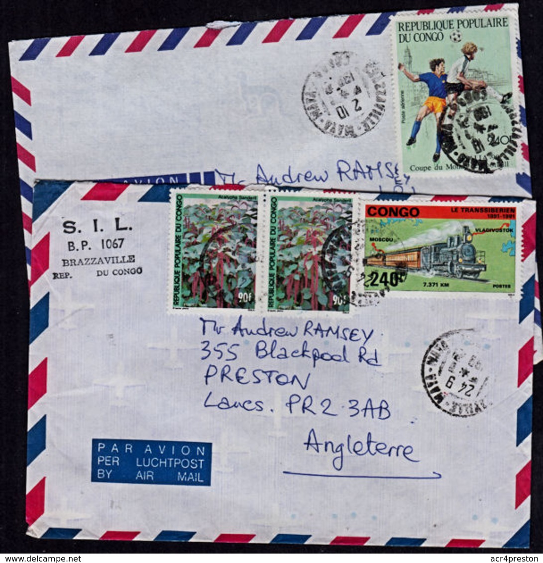 Cb0044 RP CONGO, 2 Covers So England - Usati