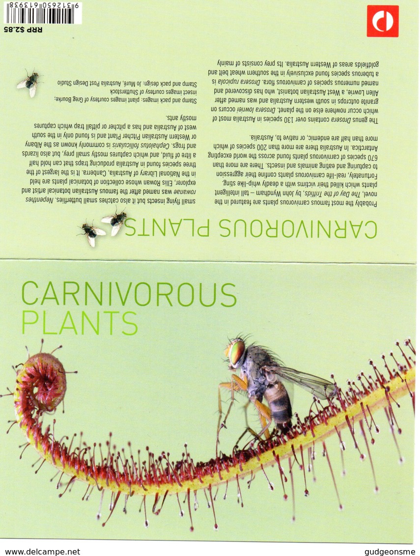 2013 SG4039/42 Carnivorous Plants PP - Presentation Packs