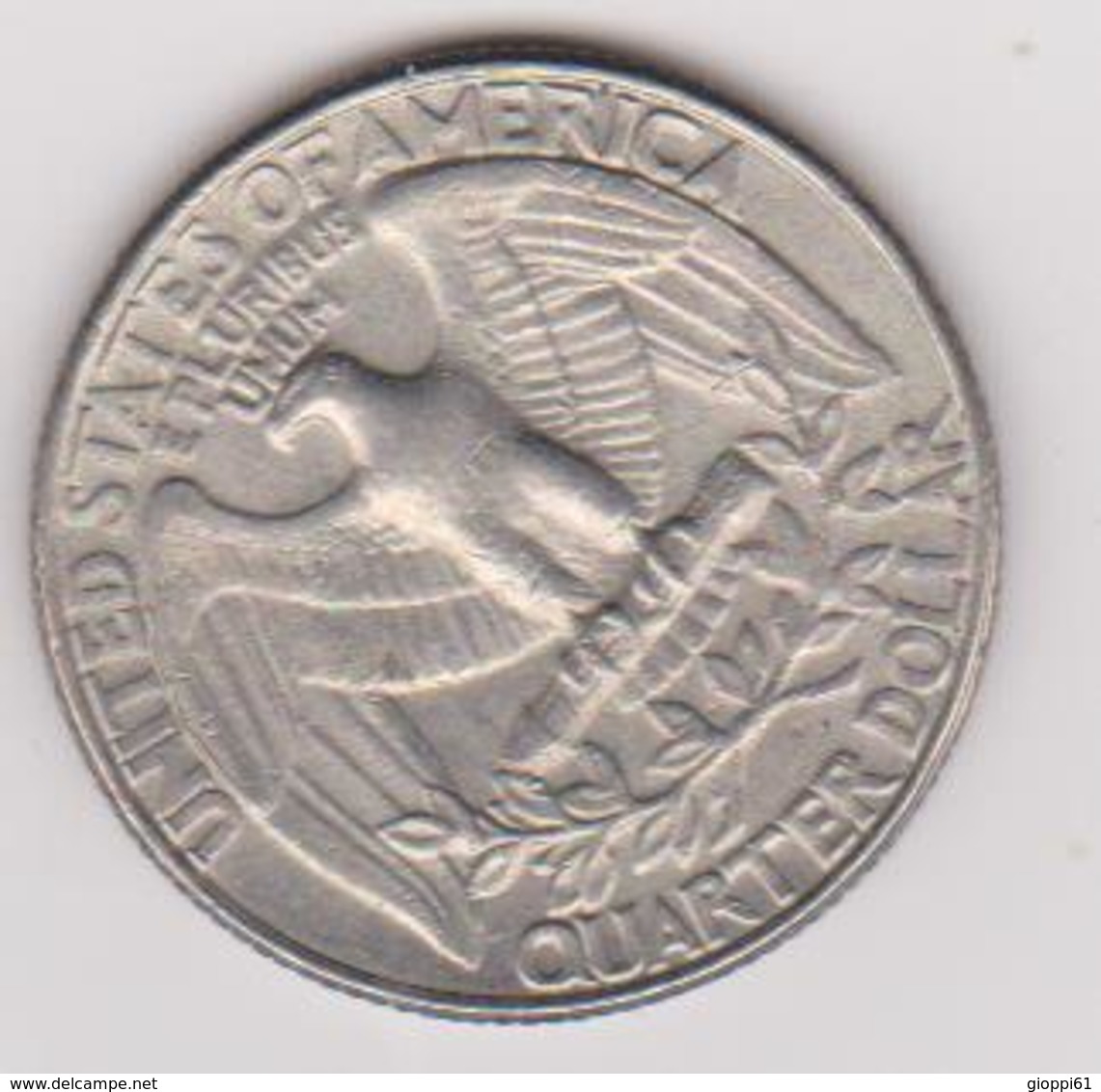 1987 Stati Uniti - 25c Circolata (fronte E Retro) - 1932-1998: Washington