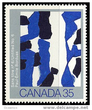 Canada (Scott No. 889 - Peinture De (Paul-Émile Borduas)'s Painting) [**] - Neufs