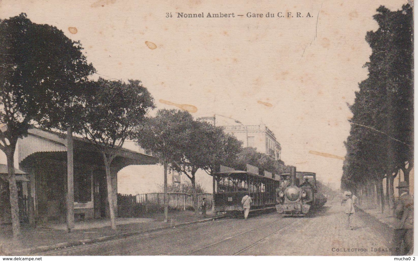 63 - NONNEL AMBERT - GARE DU C E R A - Autres & Non Classés