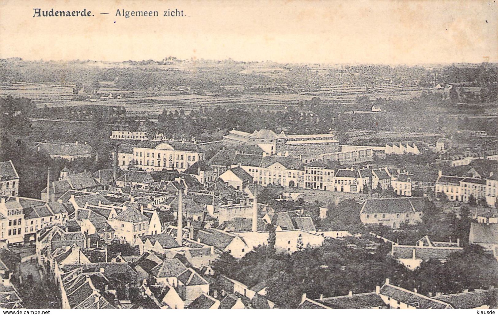 Audenaerde Algemeen Zicht Feldpost 191? - Weltkrieg 1914-18