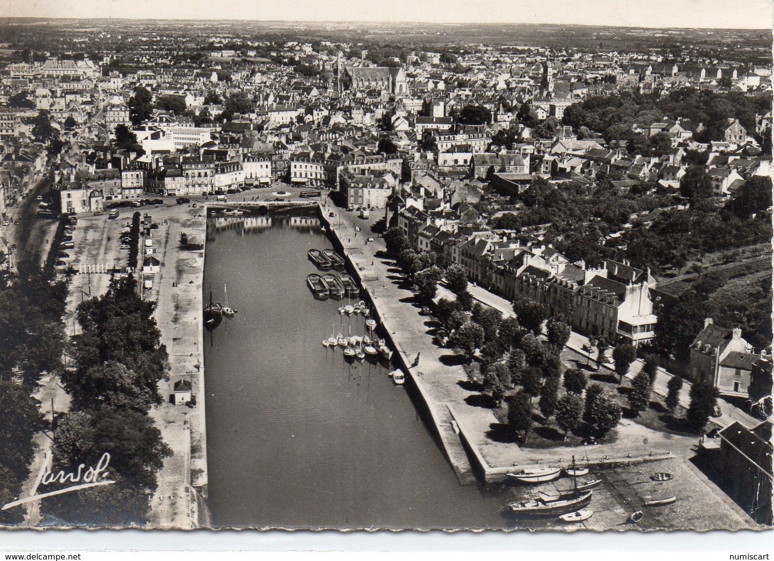 Vannes Belle Vue Aérienne De La Ville - Vannes