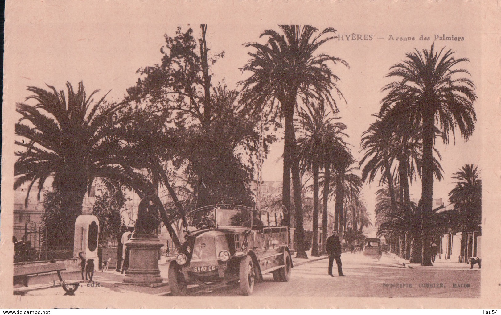 HYERES Avenue Des Palmiers (Camion) - Hyeres