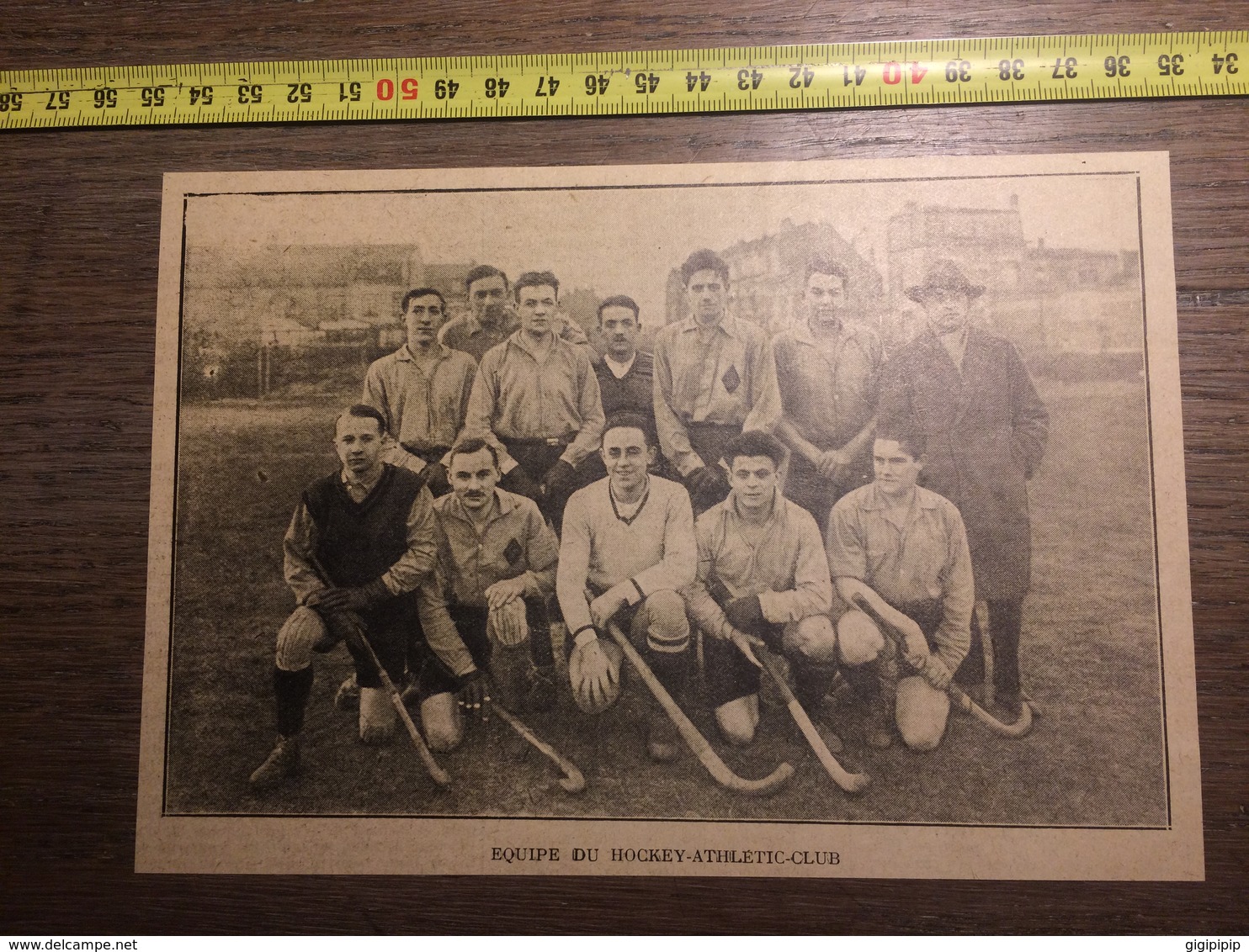 ANNEES 20/30 EQUIPE DE HOCKEY SUR GAZON ATHLETIC CLUB - Collections