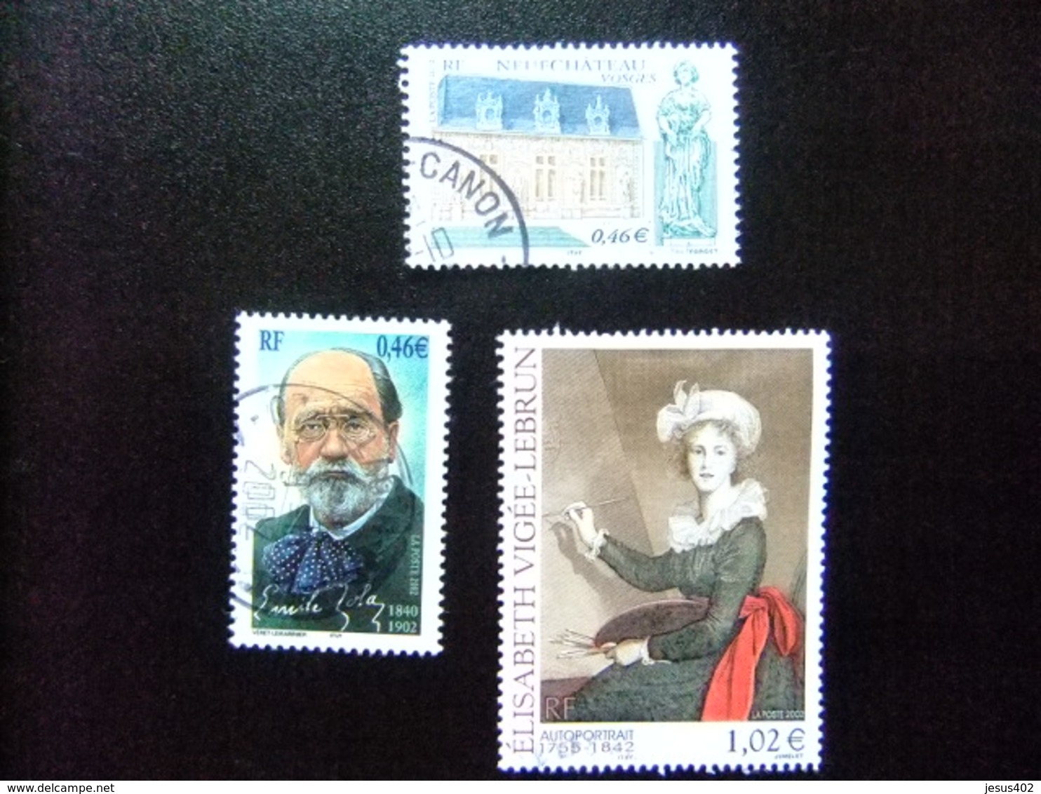 Francia France 2002 Timbres Sellos Yvert 3524 - 3526 FU - 1997-2004 Maríanne Du 14 Juillet