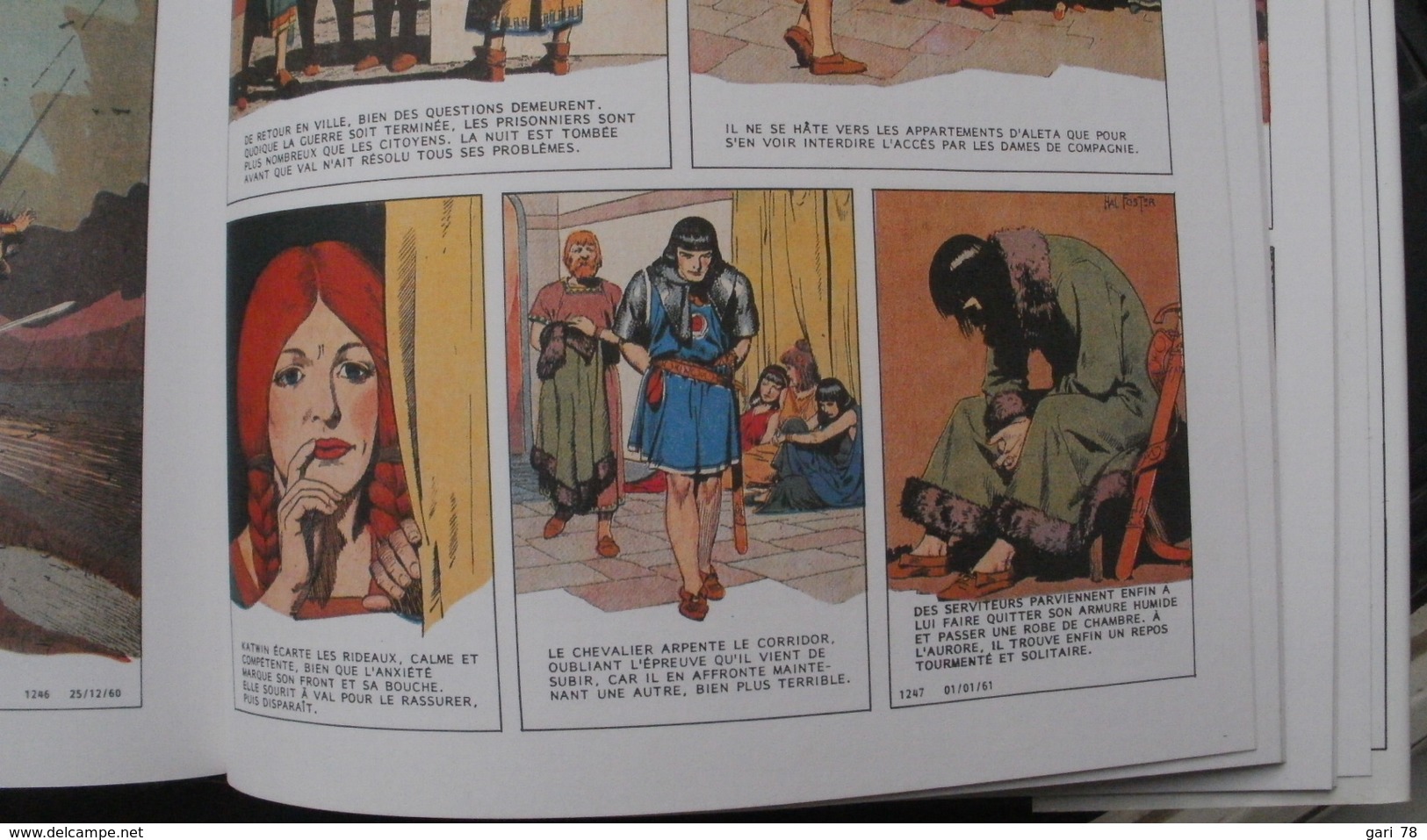 Harold R FOSTER Prince VALIANT Au Temps Du Roi Arthur, La Quête Du Graal -  1959-1961  Edition De 1990 - Prince Valiant