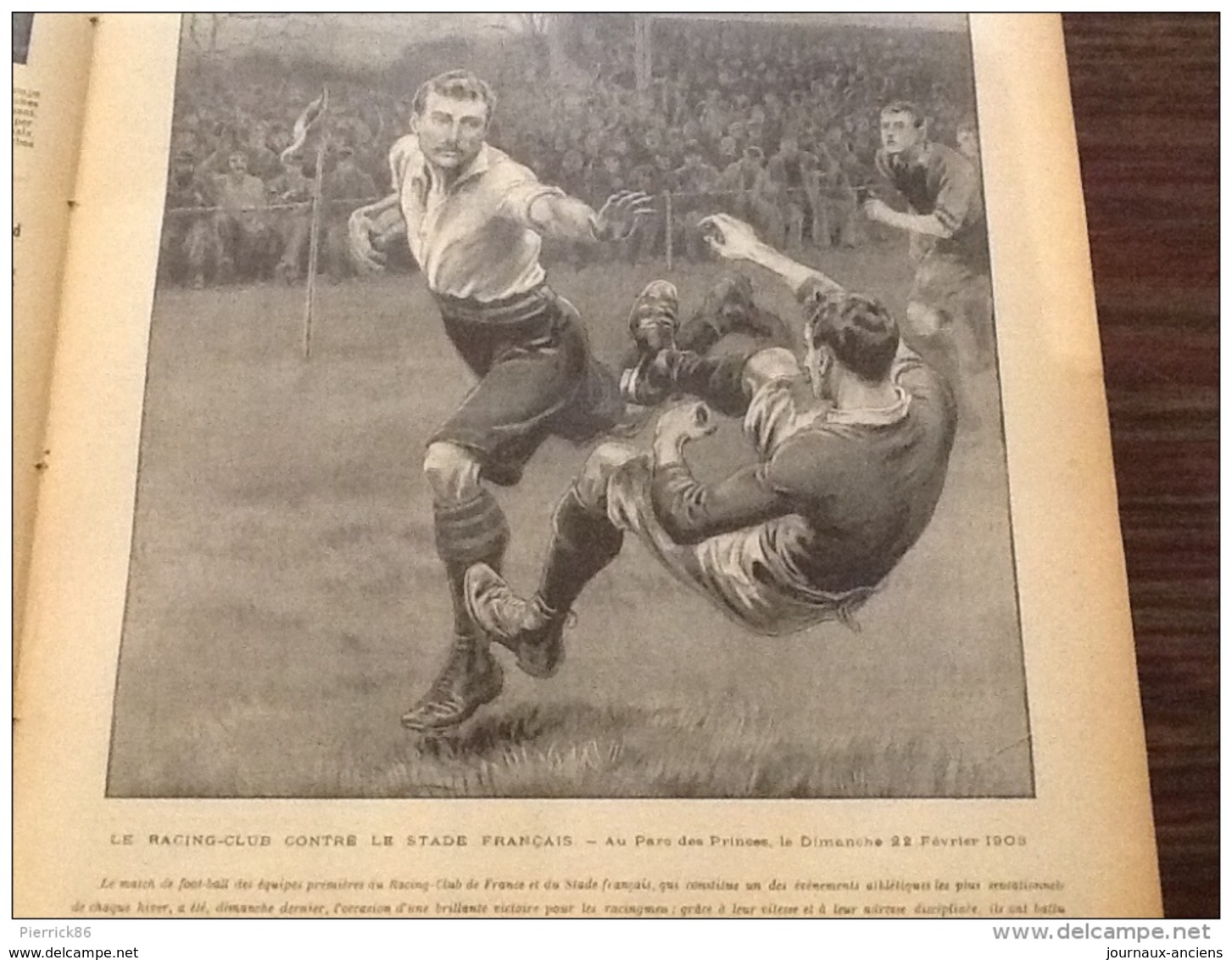 1903 RUGBY STADE CONTRE RACING / FOS SUR MER / TROUBLES EN MACEDOINE /  / BILLARD / PARIS HANOI - 1900 - 1949