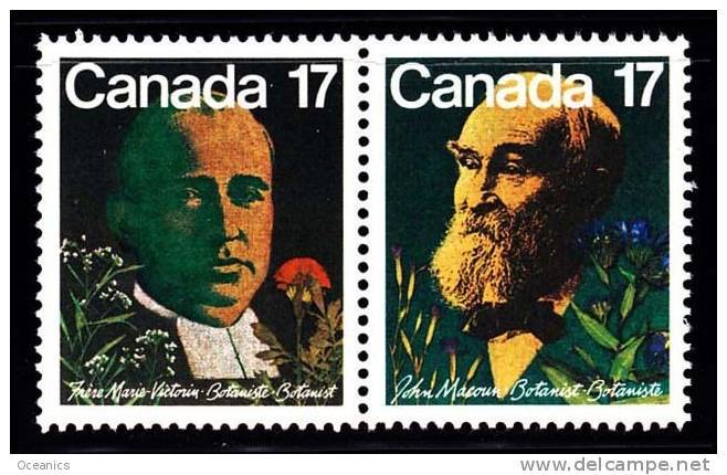 Canada (Scott No. 894-95 - Botanistes Canadiens / Canadian Botanists) [**] - Neufs