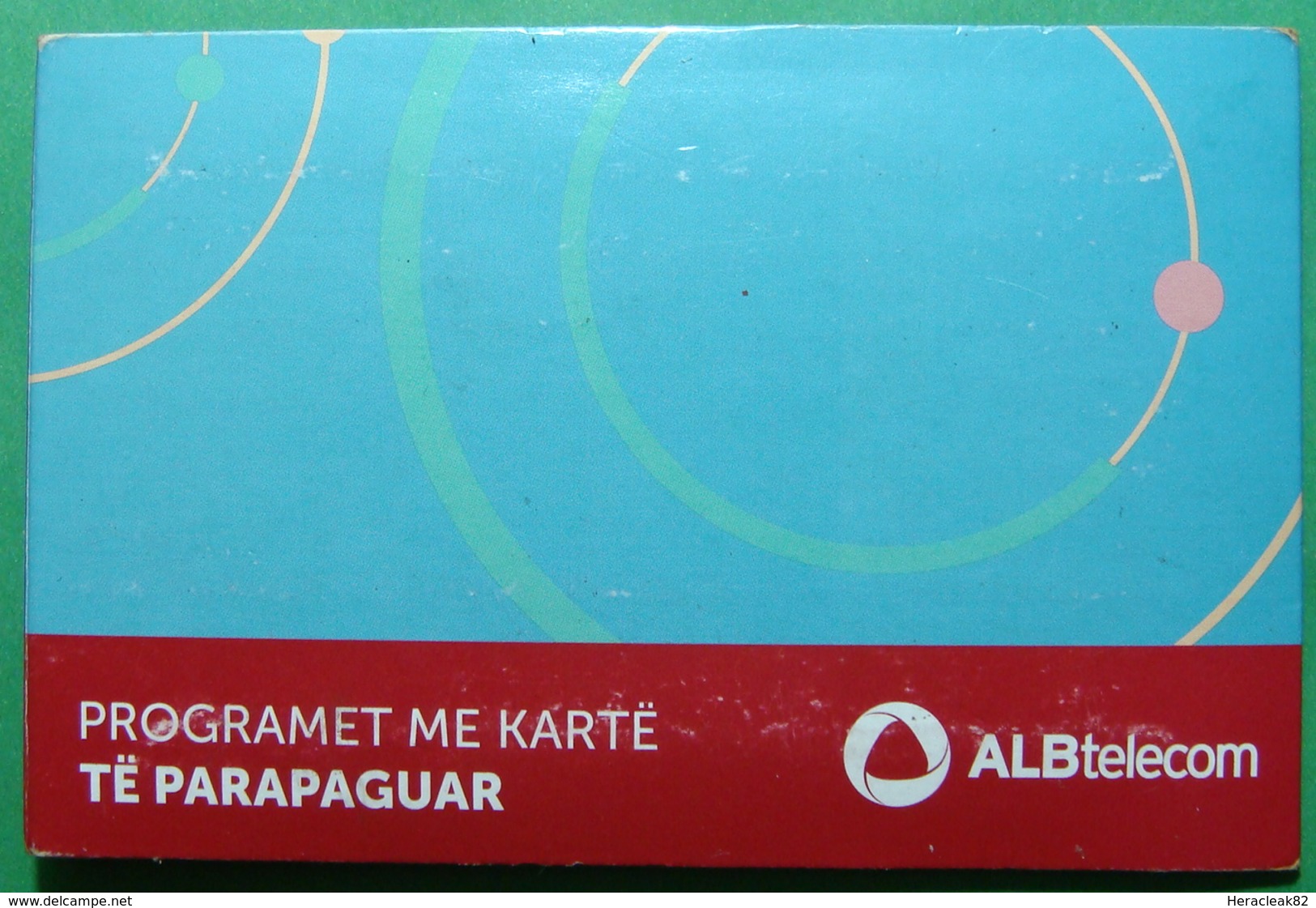 Albania GSM CHIP PHONE NUMBER WITH BOX AND BOOKLET USED, Operator ALBTELECOM - Albanien