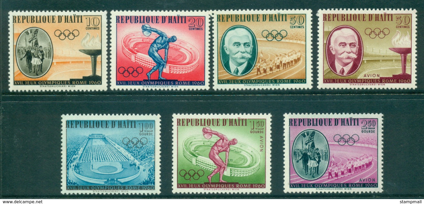 Haiti 1960 Olympics MUH Lot35471 - Haiti