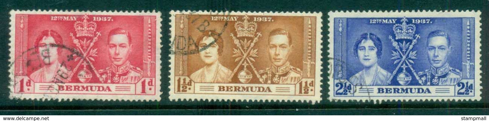 Bermuda 1937 Coronation FU - Bermuda