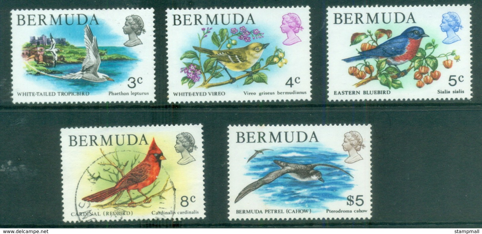 Bermuda 1978-79 Pictorials, Birds Asst MUH/FU - Bermuda