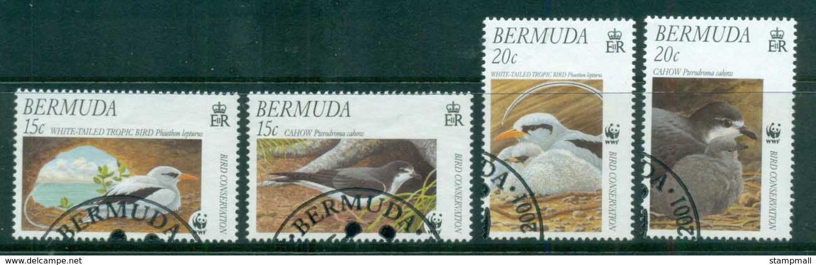 Bermuda 1997 WWF Birds FU - Bermuda