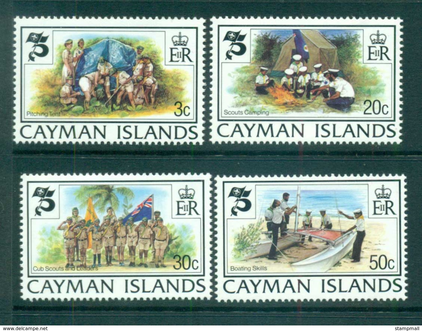 Cayman Is 1982 Scouting Year MUH Lot72598 - Cayman Islands