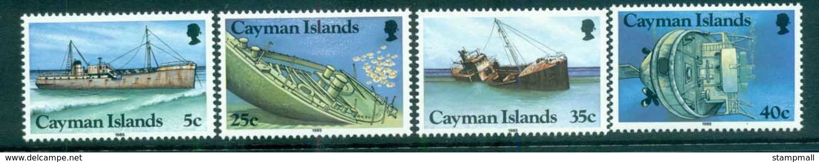 Cayman Is 1985 Shipwrecks MUH Lot72612 - Cayman Islands