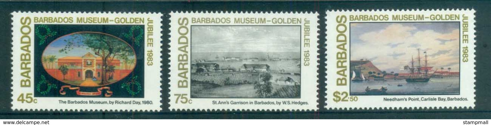 Barbados 1983 Barbados Museum Paintings MLH Lot80824 - Barbados (1966-...)