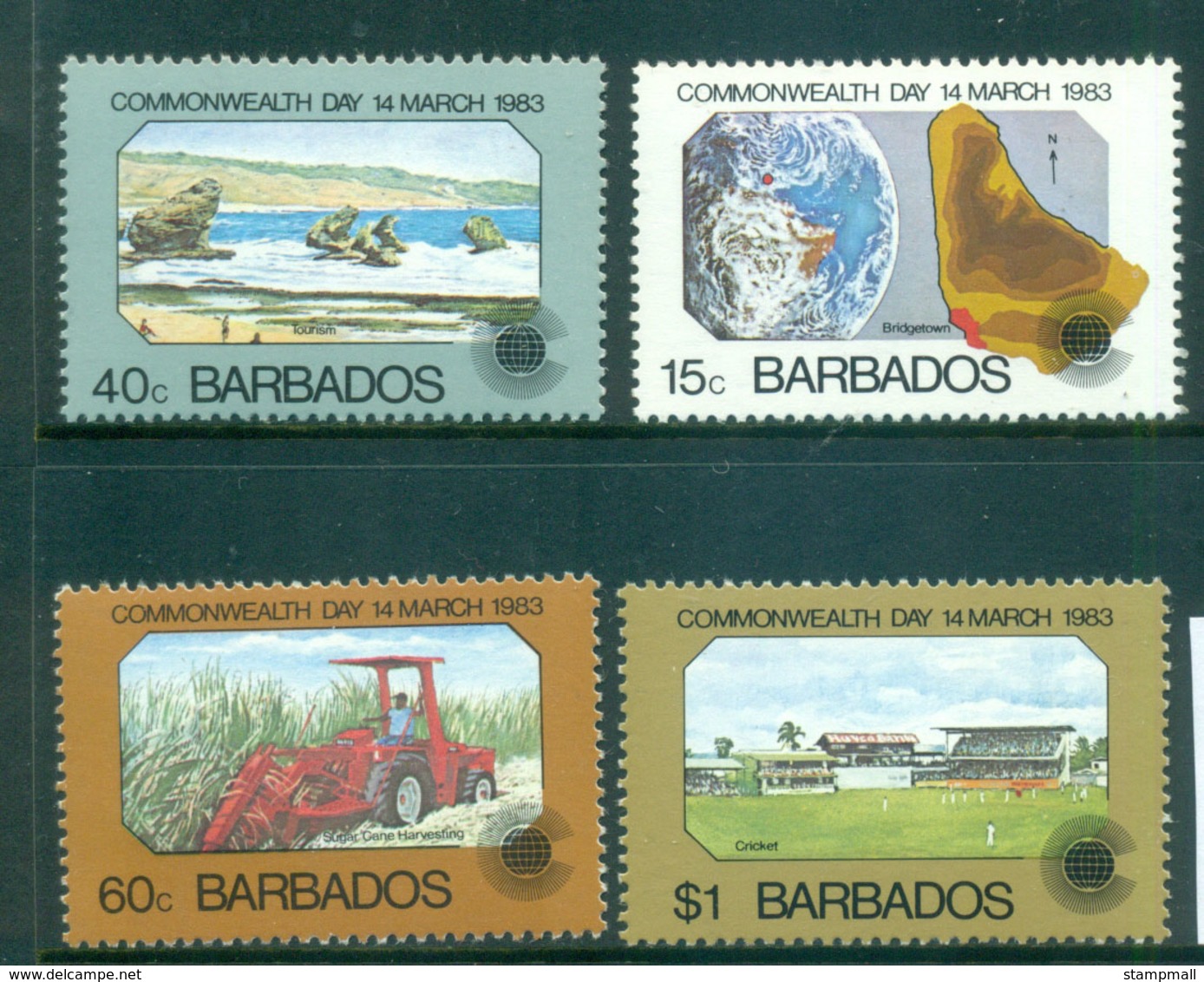 Barbados 1983 Commonwealth Day MUH Lot54613 - Barbados (1966-...)