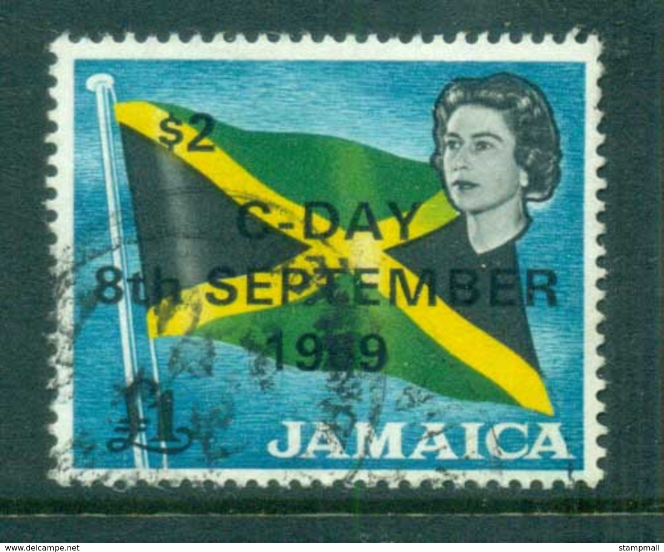 Jamaica 1969 Flag Opt C-Day FU - Jamaica (1962-...)