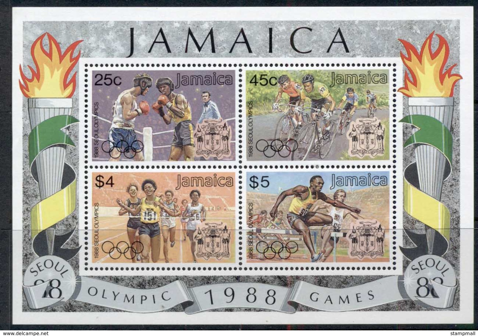 Jamaica 1988 Summer Olympics, Seoul MS MUH - Jamaica (1962-...)