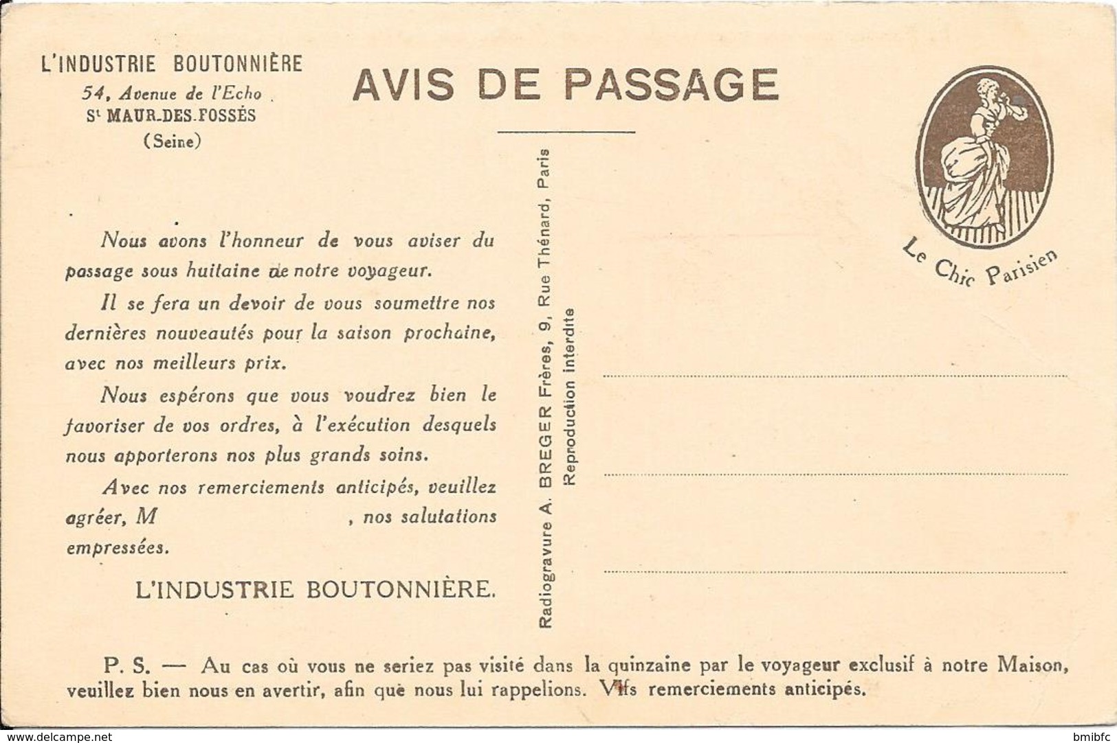 La Fabrication Des Boutons De Corozo Industrie Boutonnière 51 Avenue De L'Echo St Maur Des Fossés - Saint Maur Des Fosses