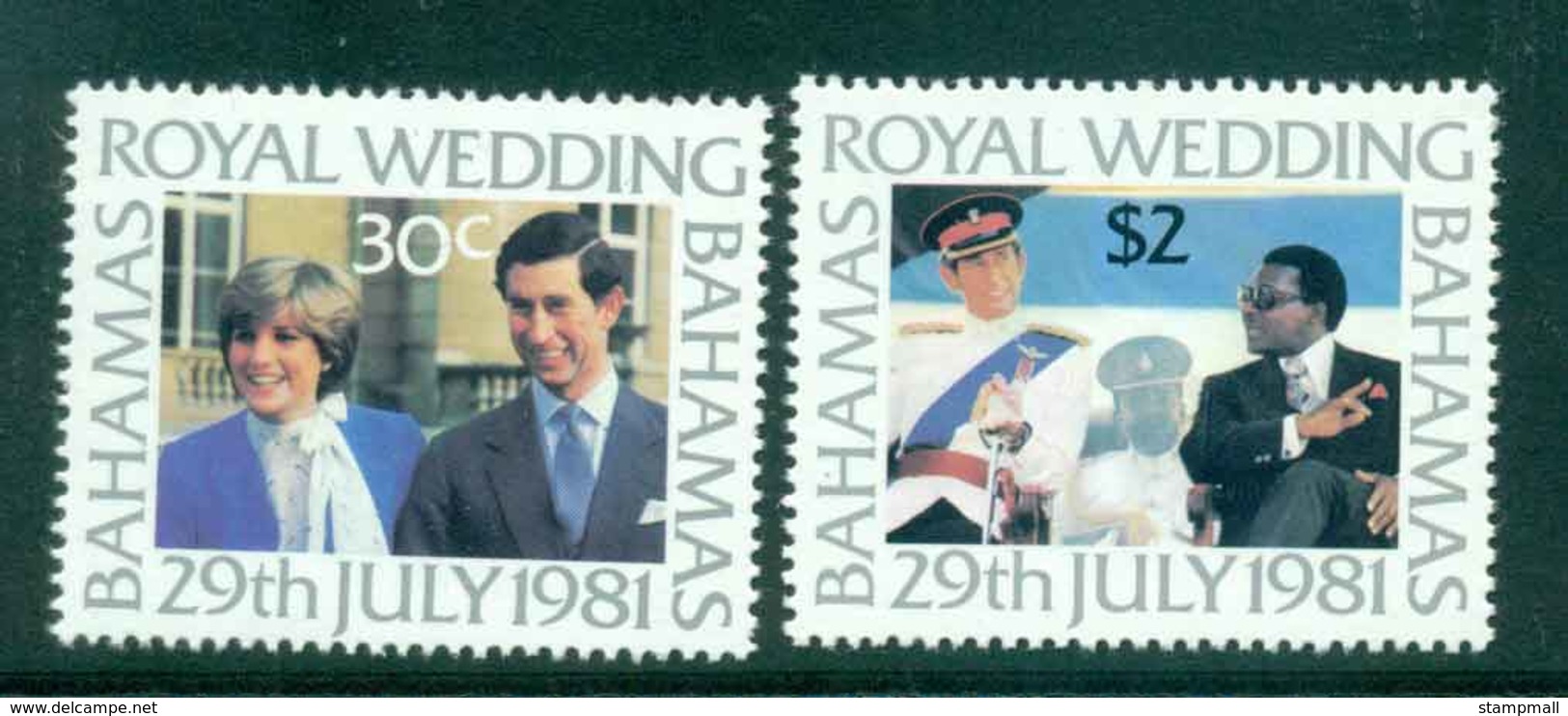 Bahamas 1981 Charles & Diana Wedding MUH Lot44776 - Bahamas (1973-...)