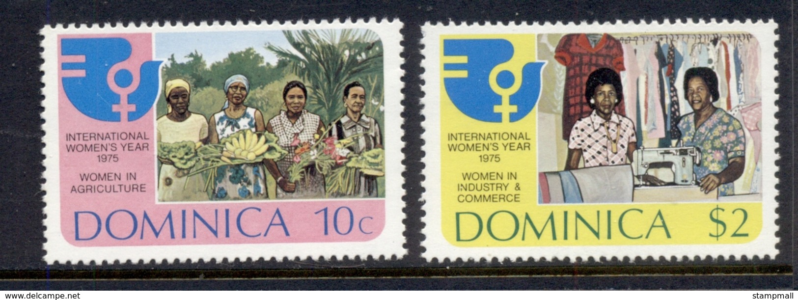 Dominica 1975 IWY Intl. Women's Year MUH - Dominica (1978-...)