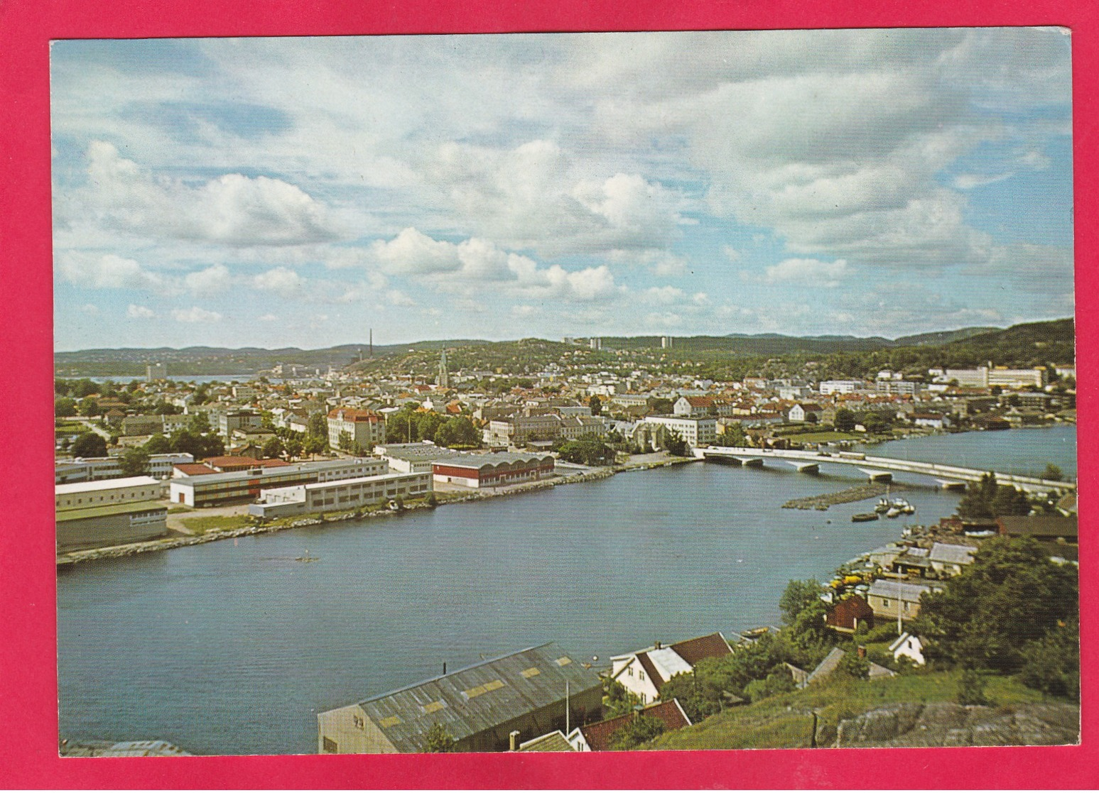 Modern Post Card Of Kristiansand Fra Hamreheia, Norway ,B27. - Norway